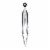 OXO Good Grips Tongs - Silver/Black Perspective: front