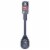 OXO SoftWorks® Silicone Slotted Spoon - Peppercorn Perspective: front