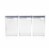 OXO 6-Piece Bulk Storage POP Container Set Perspective: front