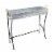 Achla Designs WT-04 Large Metal Windowsill Trestle Plant Stand w/ Removable Tray Perspective: front