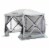CLAM Quick-Set Escape 11.5 x 11.5 Ft Portable Outdoor Camping Shelter, Gray Perspective: front