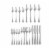 Cambridge Silversmiths Rhiannon Flatware Set - Satin Perspective: front