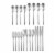 Cambridge Silversmiths Scout Flatware Set - Sand Perspective: front