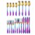 Cambridge Silversmiths Delia Flatware Set - Rainbow Mirror Perspective: front
