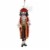 De Carlini Captain Hook Glass Ornament Peter Pan Italian Om4437 Perspective: front