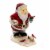 Hinged Trinket Box SANTA WITH CARDINAL BOX Metal Christmas Feeding Birds 3626 Perspective: front