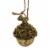 Holiday Ornaments Forest Floor Acorn Fall Oaknut Shell Go236s Silver Perspective: front