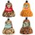 Home & Garden Seed Bell Variety Set/4 Bird Feeding Cardinals Wrens 618*212*412*621* Perspective: front