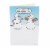 Christmas Card #29: Hallmark Shoebox Funny Christmas Card (Buff Snowman) Perspective: front