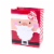 Holiday Large Bag #85: Hallmark Large Christmas Gift Bag with Tissue Paper (Santa Beard) Perspective: front