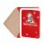 Valentine's Day Card #37: Hallmark Peanuts Linus Snoopy and Woodstock Blessings Perspective: front