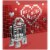 Valentine's Day Card #41: Hallmark Valentine's Day Card (Star Wars R2-D2 and Hearts) Perspective: front