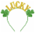 Ampro St. Patrick's Lucky Headband Perspective: front