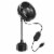 Car Cooling Fan Portable Car Cup Holder Fan Adjustable Gooseneck Fan with 3 Speeds for Car Perspective: front