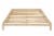 Design Evolution Emerywood Full Size Bed Platform Perspective: front