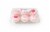 Ukrop's Valentine Cupcakes Iced Pink & White Perspective: front