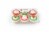 Ukrop's Homestyle Foods Santa and Rudolph Cupcakes Perspective: front