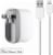 Belkin Swivel Charger with Lightning ChargeSync Cable - White Perspective: front