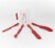 Mad Hungry 5-Pc Silicone Spurtle Baking Prep Set w/ Measuring Cup Model K49167 Perspective: front