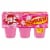 Snack Pack Pink STARBURST Flavored Juicy Gels Cups (Pack of 48) Perspective: front