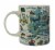 Arctic Circle Enterprises Alaska State Map Mug - White/Mint Perspective: front