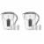 2 Drinkpod Ultra Premium Alkaline Water Pitchers 3.5L Capacity Includes 6 Filters Perspective: front