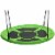 Swinging Monkey Giant 40 Inch Web Fabric Outdoor Family Play Saucer Swing, Green Perspective: front