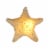 White Starfish Sea Star Coastal Accent Lamp 16 Inch Diameter Perspective: front