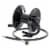Apache 99023586 Steel Pressure Washer Reel for 50 Foot Hose with Pump, Black Perspective: front