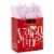 Valentine's Day Bag #69: Hallmark 6" Small Valentine's Day Gift Bag with Tissue (Gold Heart) Perspective: front