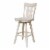 Ava Bar height Stool - With Swivel Seat - 30  Seat Height Perspective: front