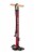 PRO BIKE TOOL Red Bike Floor Pump - Bicycle Pump w/ Gauge up to 160 PSI Perspective: front