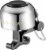 PRO BIKE TOOL Silver Bicycle Bell - Crisp, Clear & Long Sound Ringer Perspective: front