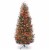 National Tree Company 7.5 ft. Natural Fraser Slim Fir Tree with Multicolor Lights Perspective: front