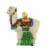 Old World Christmas Festive Alpaca Glass Ornament South America 12642 Perspective: front
