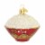 Old World Christmas Bowl Of Rice Glass Staple Food Meals 32511 Perspective: front
