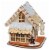 Old World Christmas Drosselmeyer's Nutcrackers Ornament Perspective: front