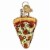Old World Christmas 2.00 Mini Pizza Slice Gumdrops Collection Pepperoni Perspective: front