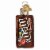 Old World Christmas 2.25 Mini M&M's Bag Gumdrops Collection Candy Mars Perspective: front