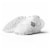 Goumikids Soft Organic Stay On Adjustable Baby Infant Booties, 0-3M Drops/Gray Perspective: front