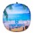 O'Brien Paradise 2 Dual Person 66 Inch Towable Inflatable Deck Boat Inner Tube Perspective: front
