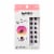 KISS imPRESS Lash Clusters, imPRESS Falsies, Refined Volume, 10mm-12mm, 12 Clusters Perspective: front