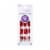 KISS imPRESS No Glue Mani Press On Nails, Mini, Endlessly, Red, Short Squoval, 30 ct Perspective: front