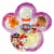 Paw Patrol™ Apples Yogurt Raisin Cookie Cheese Snack Tray Perspective: front