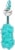Allion Co. Body Sponge With Handle Perspective: front