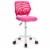 Costway Office Task Desk Armless Chair Adjustable Mid Back Swivel Study Chair Perspective: front