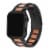Wallace Black Stainless Steel & Wood Band for Apple Watch 1,2,3,4,5,6 & SE - Size 42mm/44mm Perspective: front