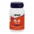NOW Foods Vitamin B6 50 mg., 100 Tablets Perspective: front