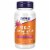 NOW® Foods MK-7 Vitamin K2 Veg Capsules 100 mcg Perspective: front