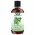 NOW® Organic Essential Oils Peppermint Oil Perspective: front